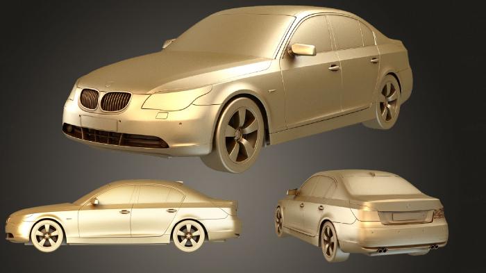 نموذج ثلاثي الأبعاد لآلة CNC السيارات والنقل سيارة BMW 5 e60
